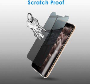 Jetech Privacy Screen Protector for Iphone 11 Pro, Iphone Xs and Iphone X 5.8-Inch, anti Spy Tempered Glass Film, 2-Pack