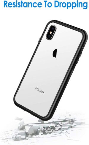 Jetech Case for Iphone Xs Max 6.5-Inch, Shock-Absorption Bumper Cover (Black)