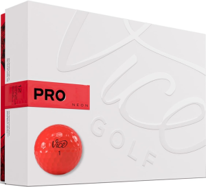 Vice Golf PRO 2020 | 12 Golf Balls | Features: 3-Piece Cast Urethane, Maximum Control, High Short Game Spin | More Colors: NEON Lime/Red | Profile: Designed for Advanced Golfers