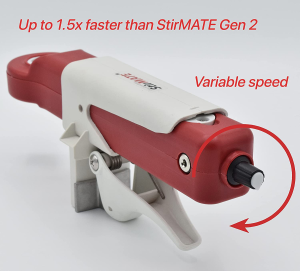 Stirmate VS Automatic Pot Stirrer GEN 3- Variable Speed, Self-Adjusting, Powerful, Quiet, Cordless (Updated 2021)