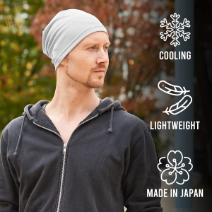 CHARM Mens Running Sports Beanie – Gym Caps Sweat Wicking Bike Hat Helmet Liner