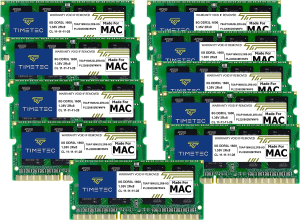 Timetec 16GB Kit(2X8Gb) Compatible for Apple DDR3L 1600Mhz for Mac Book Pro(Early/Late 2011,Mid 2012), Imac(Mid 2011,Late 2012,Early/Late 2013,Late 2014,Mid 2015), Mac Mini(Mid 2011,Late 2012) MAC RAM