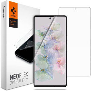 SPIGEN Neo Flex Screen Protectector Designed for Google Pixel 7 Pro (2022) HD Clear Film [2-Pack] – Clear