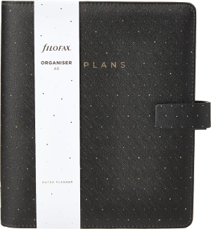 Filofax – Moonlight Organiser 2023 – A5 – Black