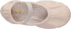 Bloch Unisex-Child Dance Girls’ Belle Full-Sole Leather Ballet Shoe/Slipper