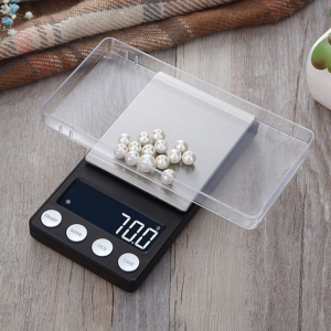 (Upgradaed) Disenkelubo Digital Mini Scale, 500G /0.01G Pocket Scale, Pocket Scale, Electronic Smart Scale, 6 Units, LCD Backlit Display, Tare, Auto Off, Stainless Steel