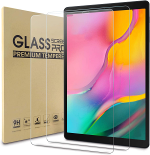 WD&CD [2 Pack] Screen Protector Compatible with Samsung Galaxy Tab a 10.1 2019, [HD Clarity] [9 Hardness] Tempered Glass Replacement for Samsung Galaxy Tab A10.1 SM-T515/T510