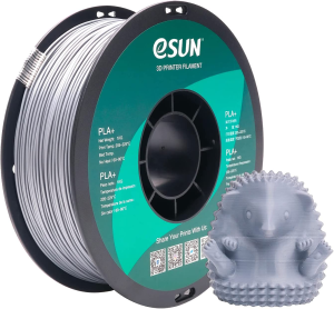 Esun PLA+ 3D Printing Filament PLA PRO plus Spool 1.75Mm 1KG Dimensional Accuracy +/- 0.05Mm for 3D Printers,Grey