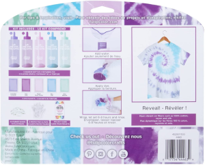 Tulip One-Step Tie-Dye Kit 5 Color Kit Tie Dye, Pretty Pastels