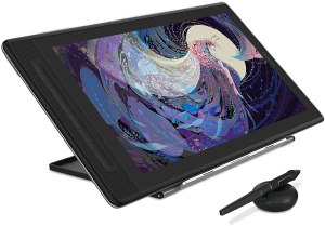 HUION Kamvas Pro 16 2.5K QHD Graphics Drawing Tablet with Screen QLED Full Lamination 99% Srgb and PW517 Battery-Free Stylus, Pen Display for Windows, Mac, Android, Linux 15.8 Inch