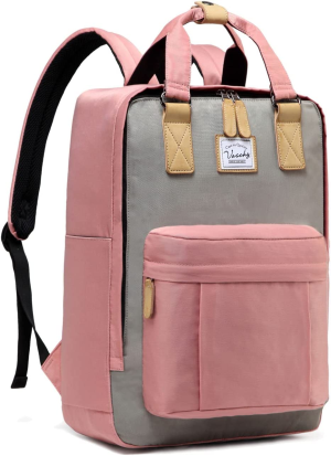 Laptop Backpack for Women,Vaschy Lightweight School Backpack Men Water Resistant Bookbag Fits 15.6 Inch Laptop Casual Daypack for Teen Girls/Teacher/Business/Travel