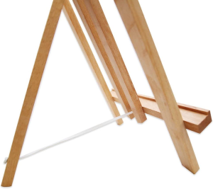 Mont Marte Mini Display Easel, Medium, Beech Wood. Holds Canvases up to Approximately 40Cm in Height.