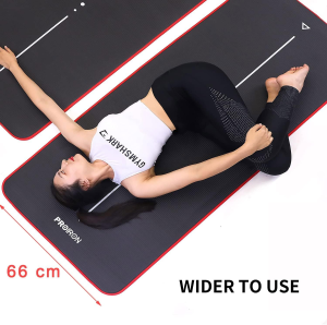 PROIRON Yoga Mat Eco Friendly NBR All-Purpose 10Mm Thick Non-Slip Exercise Mat High Density Anti-Tear Pilates Mat with Carrying Strap for Yoga Pilates and Gymnastics – 183Cm X 66Cm X 1Cm – 4 Colours(Only Official Brand : PROIRON)