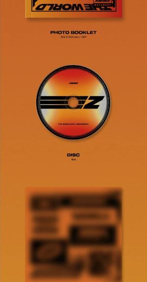 ATEEZ the WORLD EP.1 : MOVEMENT Album Z Version Cd+1P Folding Lyrics Poster on Pack+72P Photobooklet+1Ea Sticker+1P ID Card+1P Photocard+Tracking Sealed