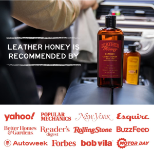 Leather Honey Leather Cleaner the Best Leather Cleaner for Vinyl and Leather Apparel, Furniture, Auto Interior, Shoes and Accessories. Does Not Require Dilution. Ready to Use, 8 Ounce Bottle!