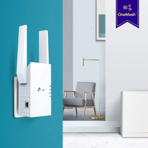 Tp-Link AX1800 Wi-Fi Range Extender – Internet Booster, Wi-Fi 6, Dual Band up to 1.8Gbps Speed, AP Mode W/Gigabit Port, APP Setup, Onemesh Compatible (RE605X) AU Version