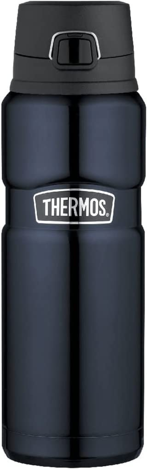 Thermos Stainless King Vacuum Insulated Bottle, 710Ml, Midnight Blue, SK4000MBAUS