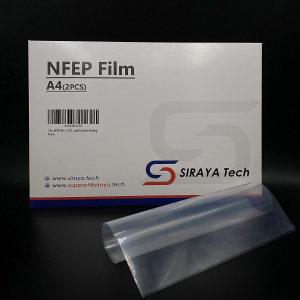 Siraya Tech 2 Pcs NFEP Film – A4 Size (210 X 297Mm) Better Durability Fewer Layer Lines Accurate Print Results Great for Resin Printing Better Performance over FEP for LCD DLP 3D Printers