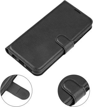 T Tersely Case Cover for Samsung Galaxy S23 Ultra (2023), Premium Protective PU Leather Wallet Case with Card Slots for Samsung Galaxy S23 Ultra 6.8″- Black