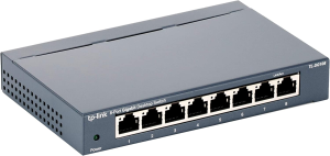 Tp-Link 8-Port Gigabit Ethernet Network Switch, Sturdy Metal W/ Shielded Ports, Unmanaged (TL-SG108)