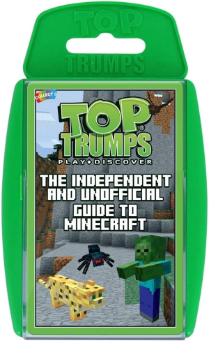 Winning Moves Top Trumps Independent and Unofficial Guide to Minecraft Card Game