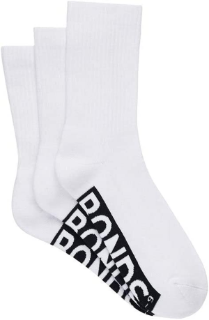 Bonds Men’S Logo Crew Socks – 3 Pack