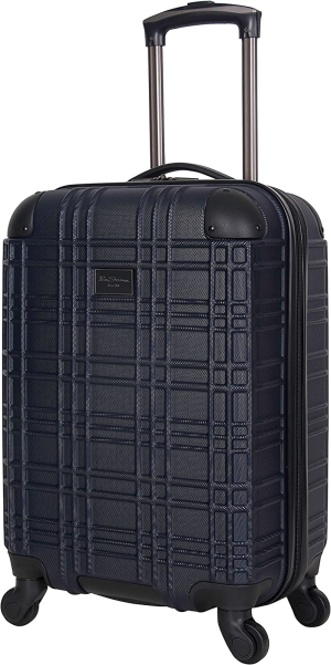 Ben Sherman Nottingham, Navy, 20-Inch Carry On, Nottingham Lightweight Hardside 4-Wheel Spinner Travel Luggage