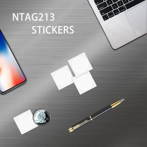 28 PCS NFC Stickers NTAG213 NFC Tags 25Mm Programmable Tags Adhesive NFC Chip, Compatible with Android Iphone and Other Nfc-Enabled Devices