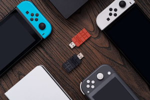 8Bitdo Wireless USB Controller Adapter for Switch, Switch OLED, Windows PC, Mac and Raspberry Pi