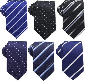 Weishang Men’S Lot Silk Tie Necktie Woven Jacquard Neck Ties