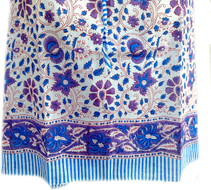 Rastogi Handicrafts 100% Cotton Hand Block Print Swimsuit Cover-Up Beach Caftan Women’S Print Kaftan 11