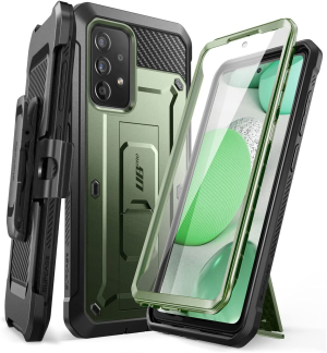 SUPCASE Unicorn Beetle Pro Series Case for Samsung Galaxy A53 5G (2022), Full-Body Rugged Holster & Kickstand Case with Built-In Screen Protector (Black)
