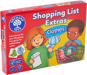 Orchard Toys – Shopping List Booster – Clothes & OC003 – Shopping List Game