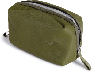 Urth Zeolite Tech Organiser – Electronics Accessories Bag, Weatherproof + Recycled (Green)