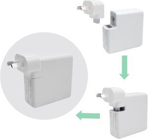 AC Power Adaptor AU Charger Replacement Plug Converter Plug Standard Head Wall Plug, for Iphone14/13/12 Charger Macbook Pro Air Mac Ibook Ipod Ipad 2 Pack