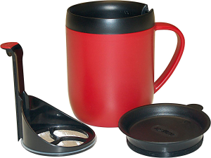 Zyliss Hot Travel Mug Cafetiere Red/Black 1460