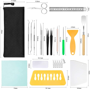 Craft Weeding Tools Set, Vinyl Tools Craft Basic Set Craft Vinyl Tools Kit for Weeding Vinyl, Silhouettes, Cameos, Lettering