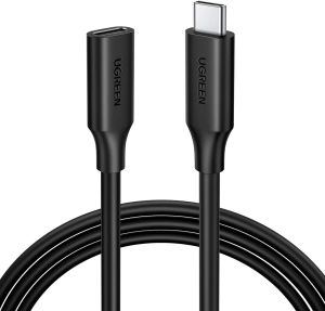 UGREEN USB Type C Extension Cable USB 3.2 Gen 2 Male to USB C Female 10Gbps Data Transfer 100W PD Fast Charge 4K@60Hz Extend Cord Thunderbolt 3 Compatible with Macbook Pro Ipad Switch Iphone 15 (0.5M)