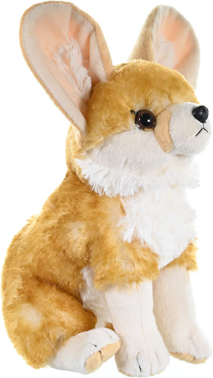 Wild Republic 11507 Fennec Fox, Stuffed Animal, Plush Toy, Gifts for Kids, Cuddlekins, 12″