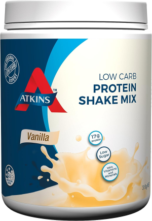 Atkins Low Carb Protein Shake Mix Vanilla, 310 Grams