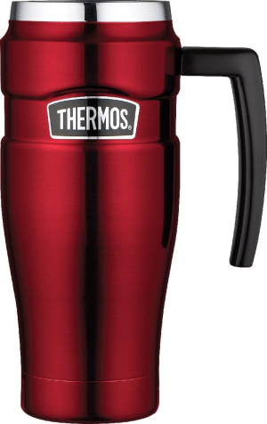 Thermos Stainless King Insulated Travel Mug, 470Ml, Stainless Steel, SK1000ST4AUS