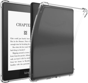 T Tersely Crystal Clear Case Cover for All-New Kindle Oasis (10Th Generation, 2019 Release and 9Th Generation, 2017 Release), Shockproof Thin TPU Case for Amazon Kindle Oasis 7 Inch