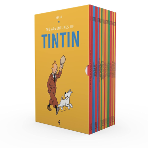 The Adventures of Tintin Boxset: the Complete Official Classic Children’S Illustrated Mystery Adventure Series