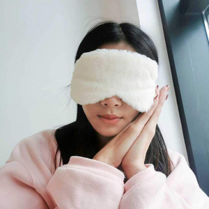 Plush Eye Mask Soft Satin Eye Mask for Sleeping,Eye Covers Sleep Blindfold Furry Eye Cover,4Pcs Plush Eye Mask Soft Sleep Blindfold Eye Cover Plush Eye Mask Furry Eye Cover,Plush Silk Eye Sleep Mask