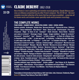 Debussy – the Complete Works (33Cd)