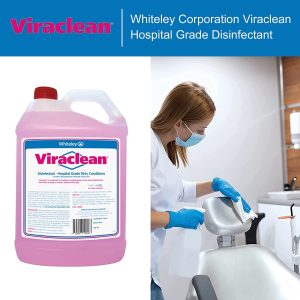 Whiteley Corporation Viraclean All Purpose Disinfectant Cleaner – Kills 99.9% of Germs and Eliminates Odors -Cleansmart Hospital Grade Disinfectant of Viruses and Bacteria,Tga Registered, 5L