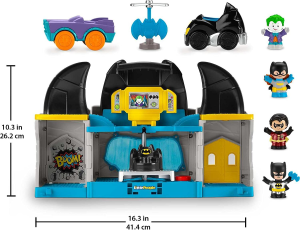 DC Super Friends Fisher-Price Litte People Deluxe Batcave