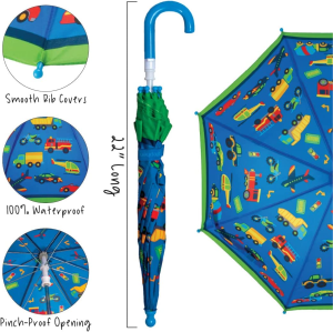 Stephen Joseph Unisex Child Kids’ Umbrella, SHARK, One Size US, SHARK, One Size