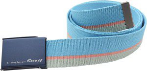 Teeoff 3 Pack Golf Web Belt Reversible Metal Buckle