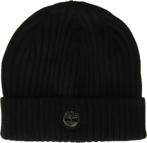 Timberland Men’S Ribbed Watch Cap with Logo Plate